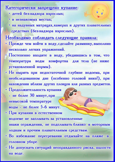 Предупреждение гибели детей на водоемах!.